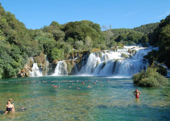 Водопад в Национальном парке, Хорватия. Фото 18 – фотографии Хорватии