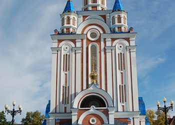 Храм в Благовещенске, Россия – фотографии России