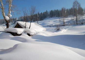 Зима в Шерегеш, Россия. Фото 5 – фотографии России