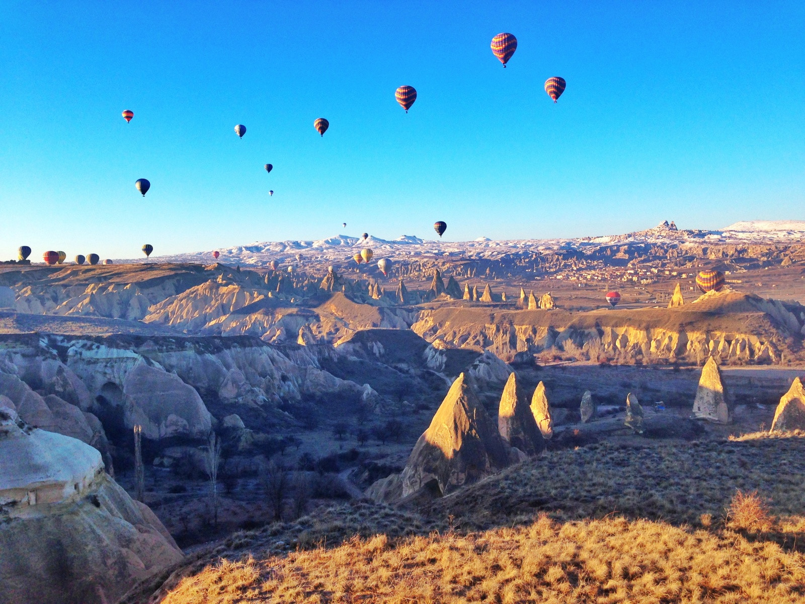 Воздушные шары в Каппадокии – фотографии Турции