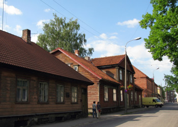 Улицы Вильянди – фотографии Эстонии