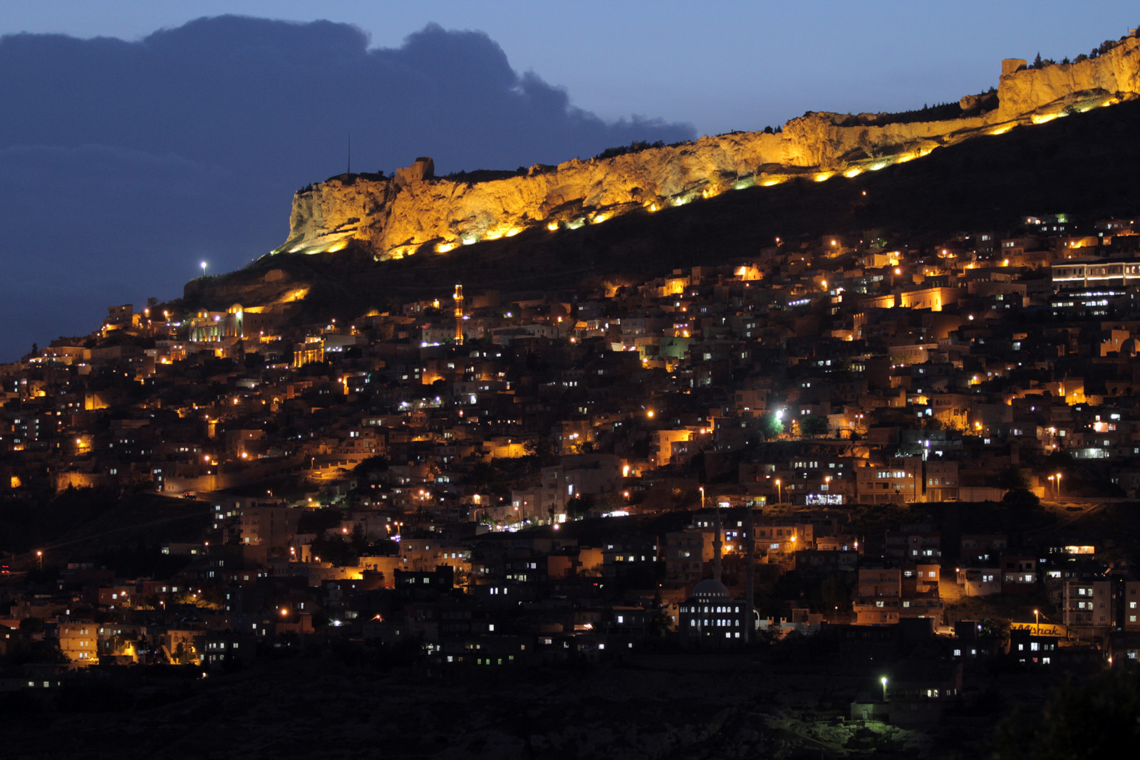 Ночной Мардин – фотографии Турции