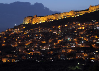 Ночной Мардин – фотографии Турции