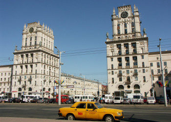 Улица в Минске, Беларусь. Фото 4 – фотографии Беларуси