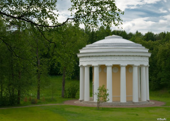 Ротонда в Павловске, Россия – фотографии России