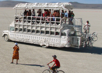 Пустыня Невады, фестиваль "Горящий человек". Фото 4 – фотографии США