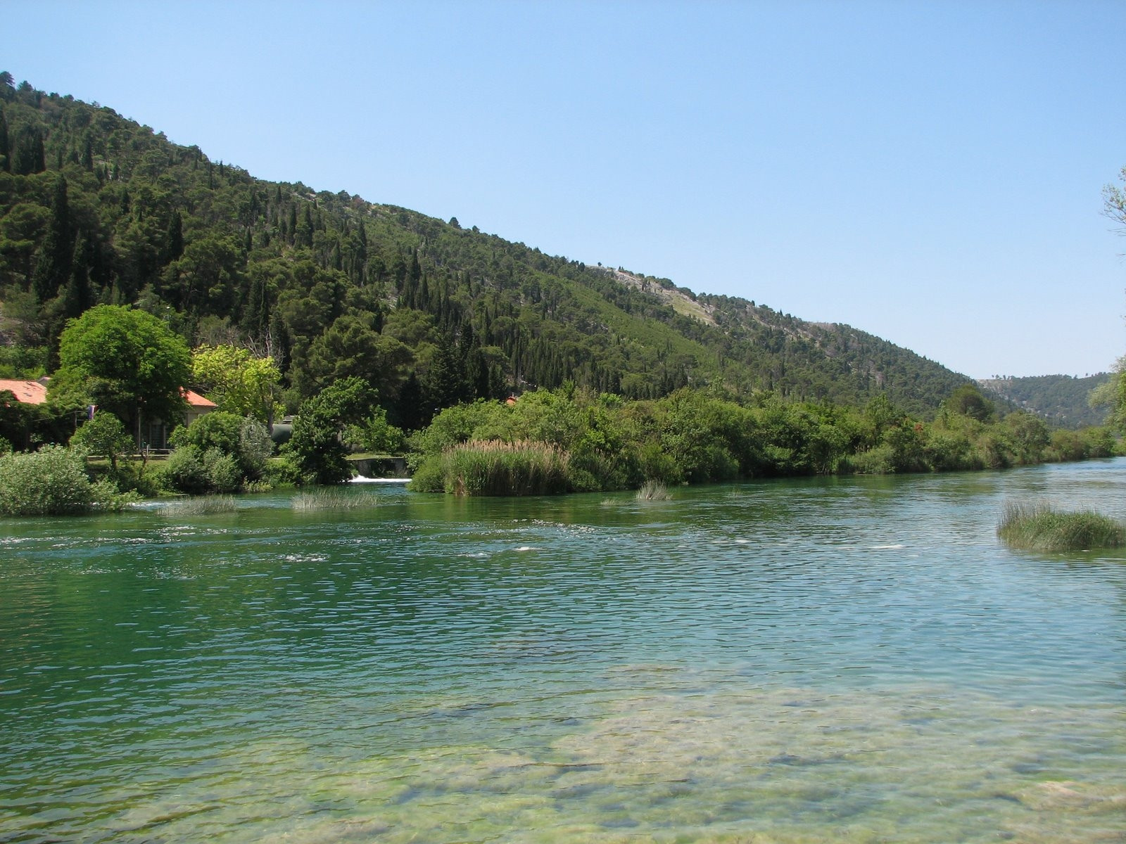 Река в Крка, Хорватия. Фото 2 – фотографии Хорватии