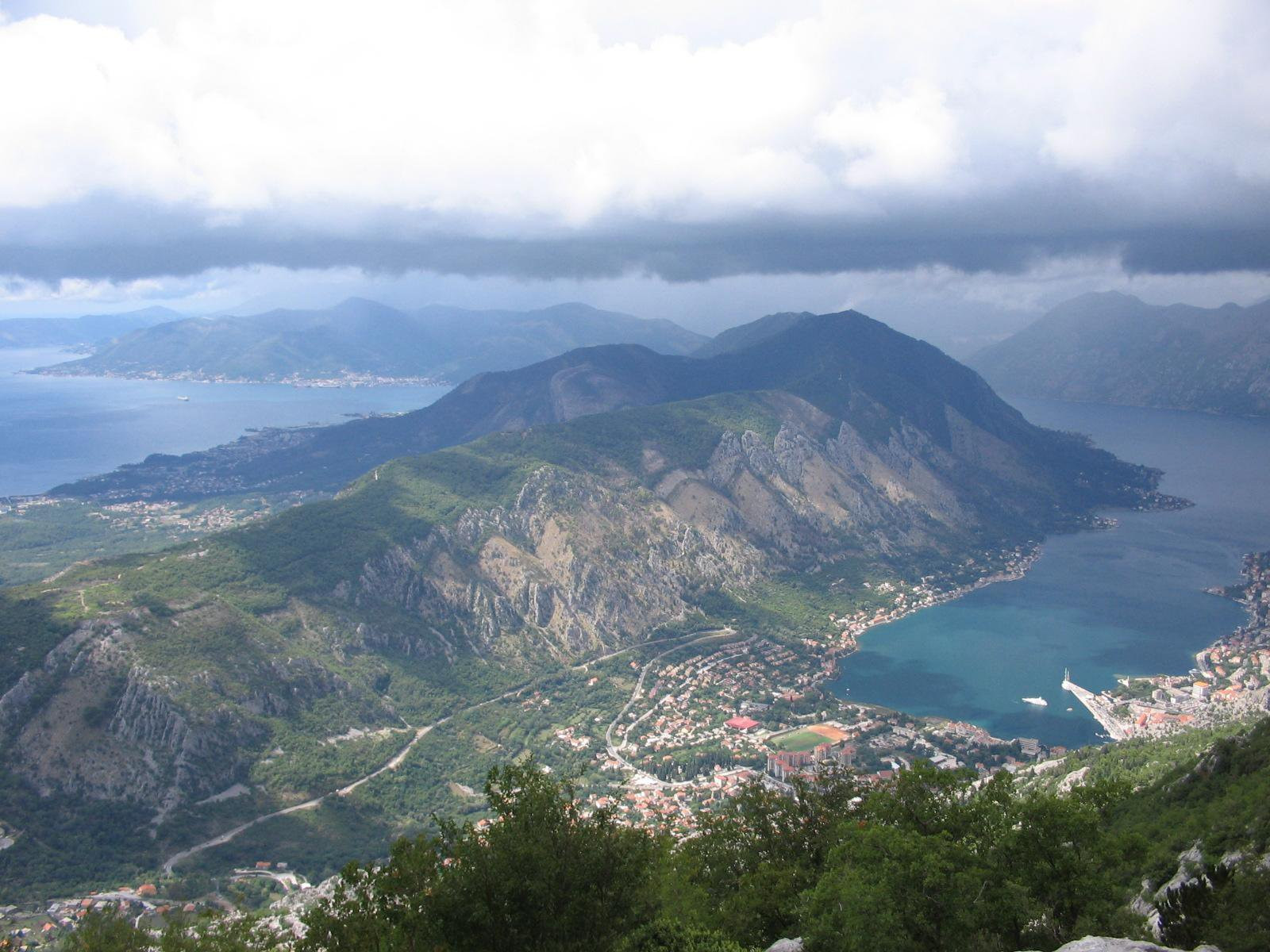 Панорамный вид Которского залива, Черногория. Фото 27 – фотографии Черногории