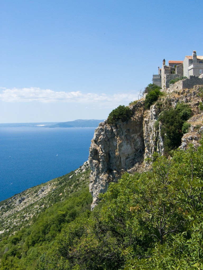 Скала в Лубенице, Хорватия – фотографии Хорватии