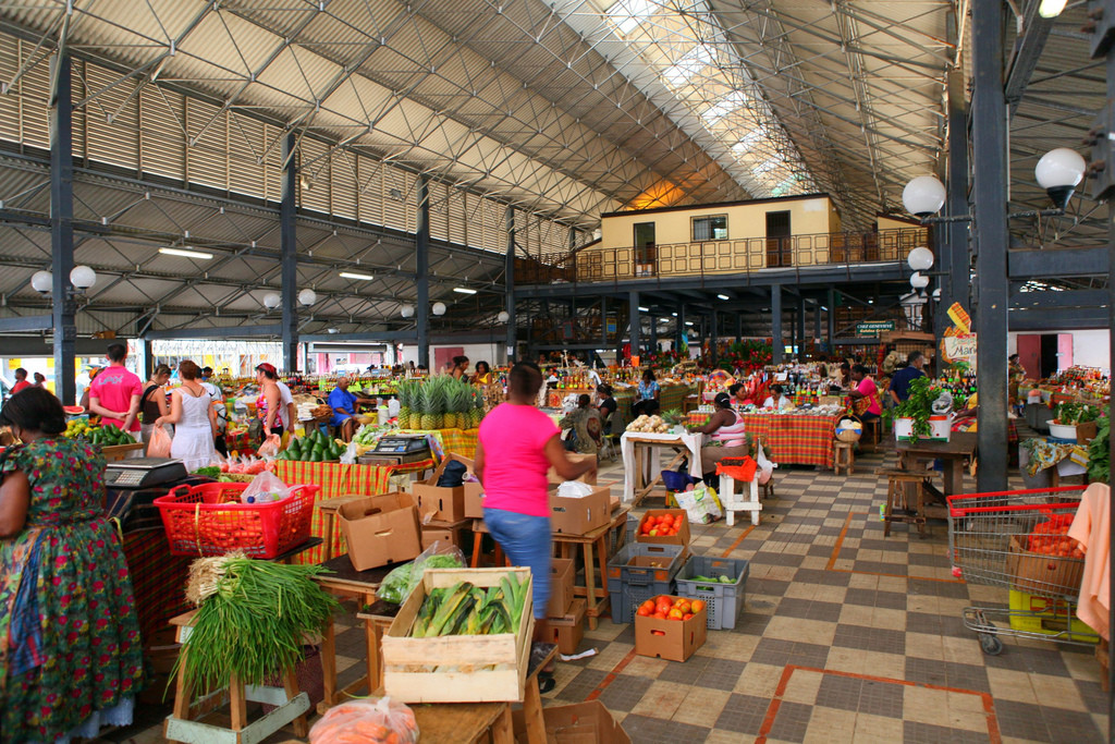 Рынок в Фор-де-Франс (Fort-de-France). Мартиника – фотографии Мартиники