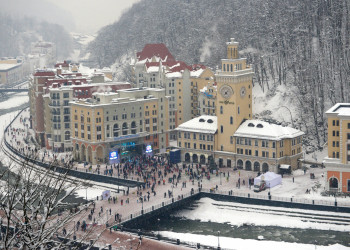 Горнолыжный курорт Роза Хутор, Сочи. Фото 47 – фотографии России