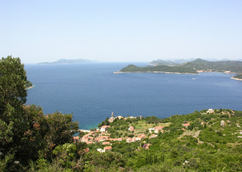 Панорамный вид острова Лопуд, Хорватия. Фото 2 – фотографии Хорватии