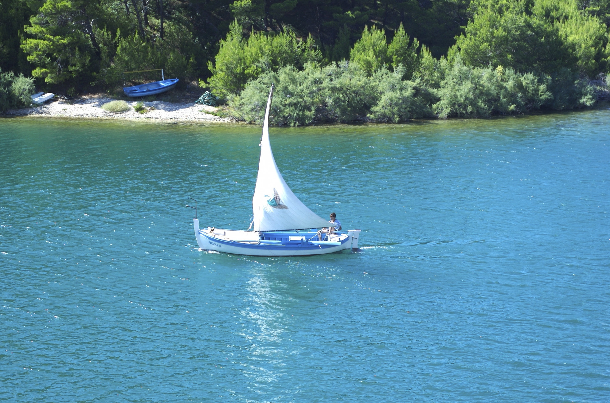 Море в Новиград-Задар, Хорватия. Фото 1 – фотографии Хорватии