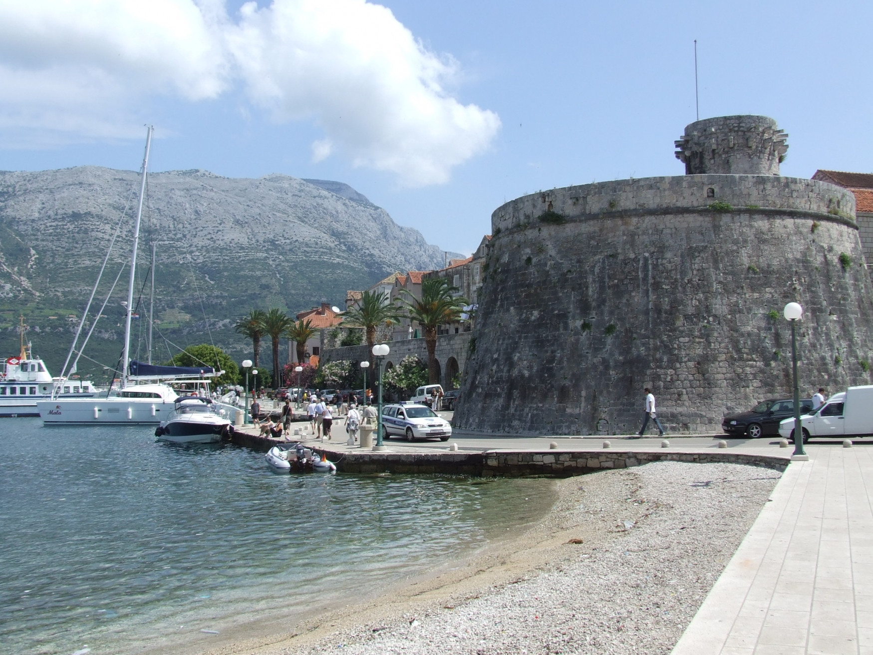 Набережная в Корчула, Хорватия. Фото 8 – фотографии Хорватии