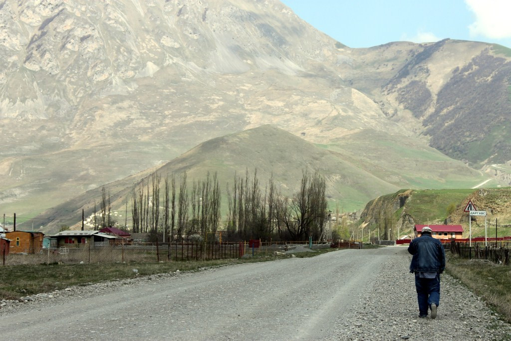 Посёлок Даргавс – фотографии России