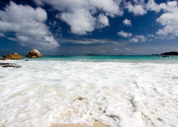 Сейшельские острова, Остров Праслин, Пляж Анс Лацио  – фотографии Сейшельских островов