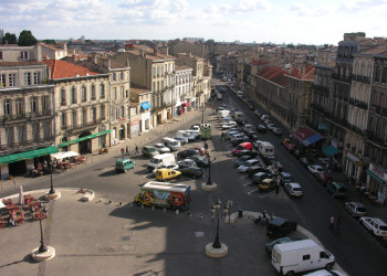 Площадь в Бордо, Франция – фотографии Франции