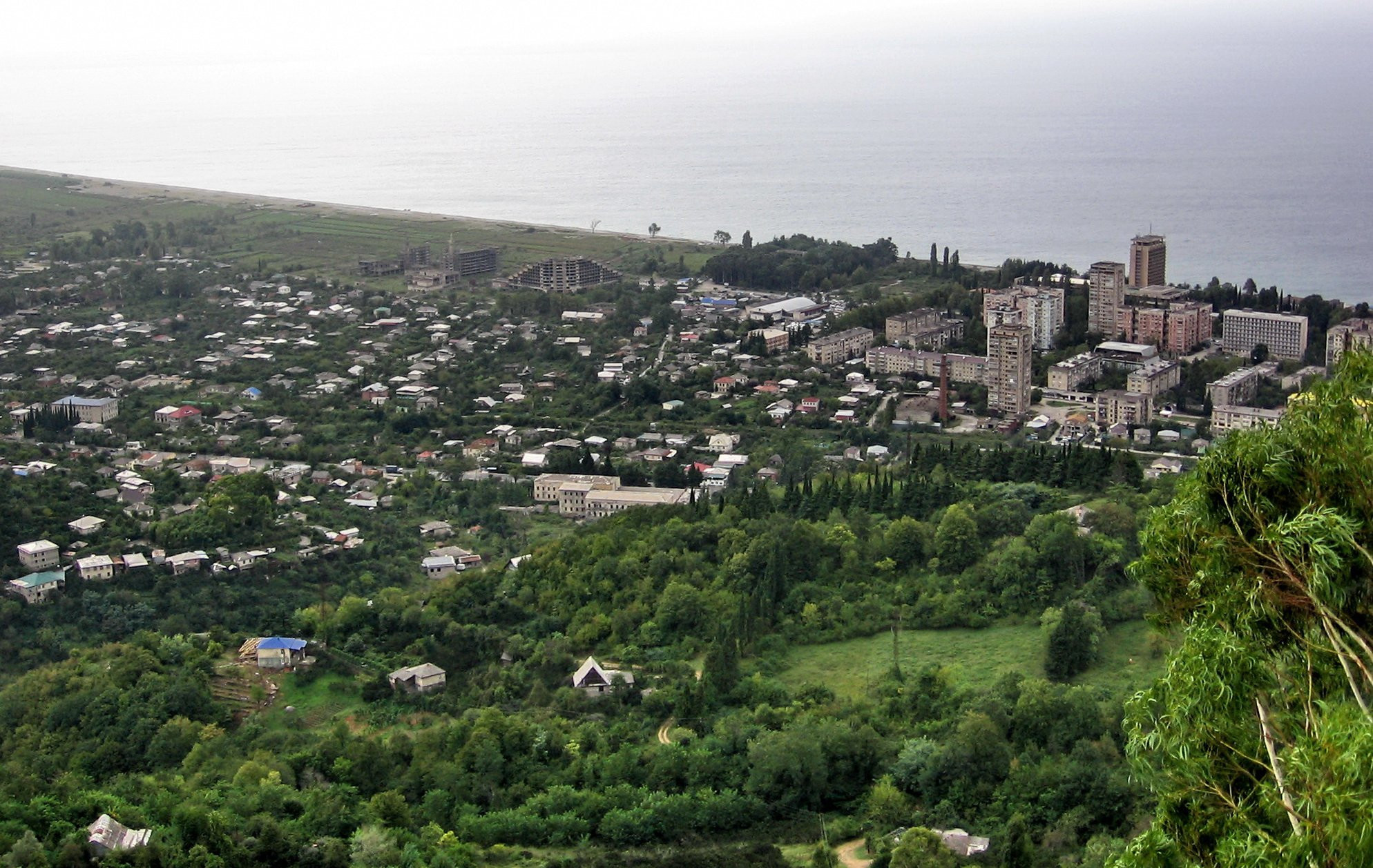 Панорамный вид в Гагра, Абхазия. Фото 7 – фотографии Абхазии