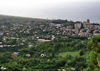 Панорамный вид в Гагра, Абхазия. Фото 7 – фотографии Абхазии