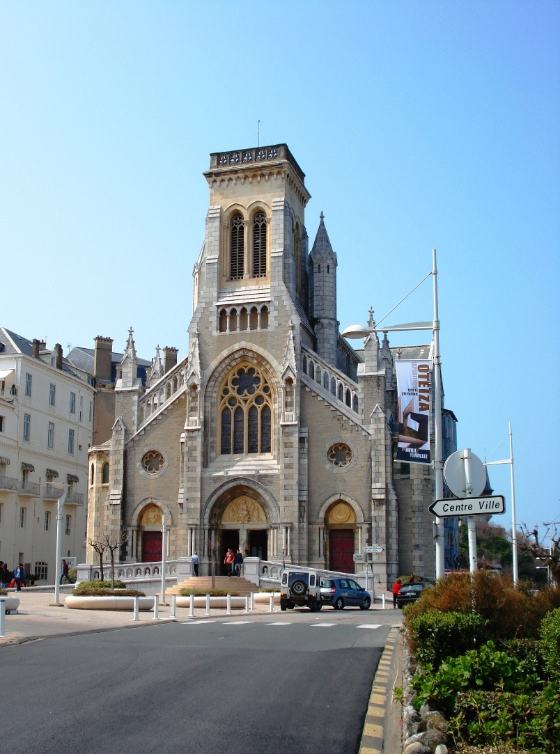 Архитектурное здание в Биаррице, Франция – фотографии Франции