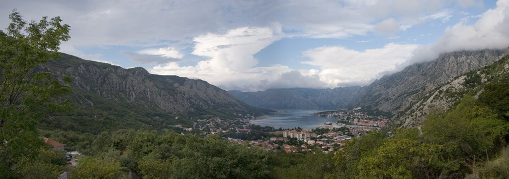 Панорамный вид Которского залива, Черногория. Фото 2 – фотографии Черногории