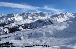 Горы в Куршевеле, Франция. Фото 3 – фотографии Франции