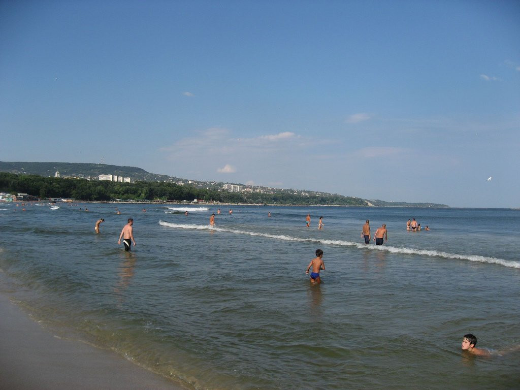 Море в Варне, Болгария. Фото 1 – фотографии Болгарии