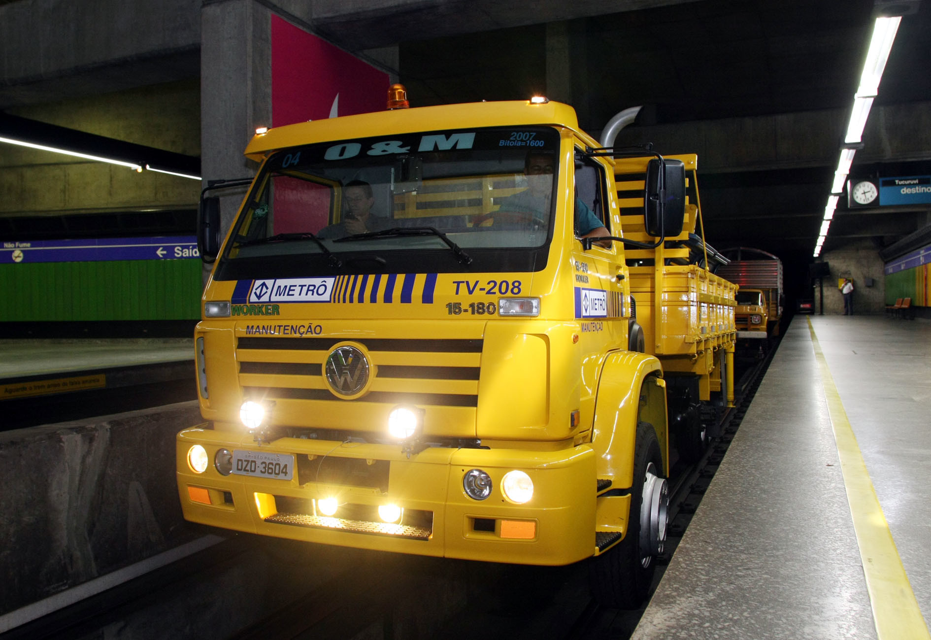 В метро Сан-Паулу – фотографии Бразилии