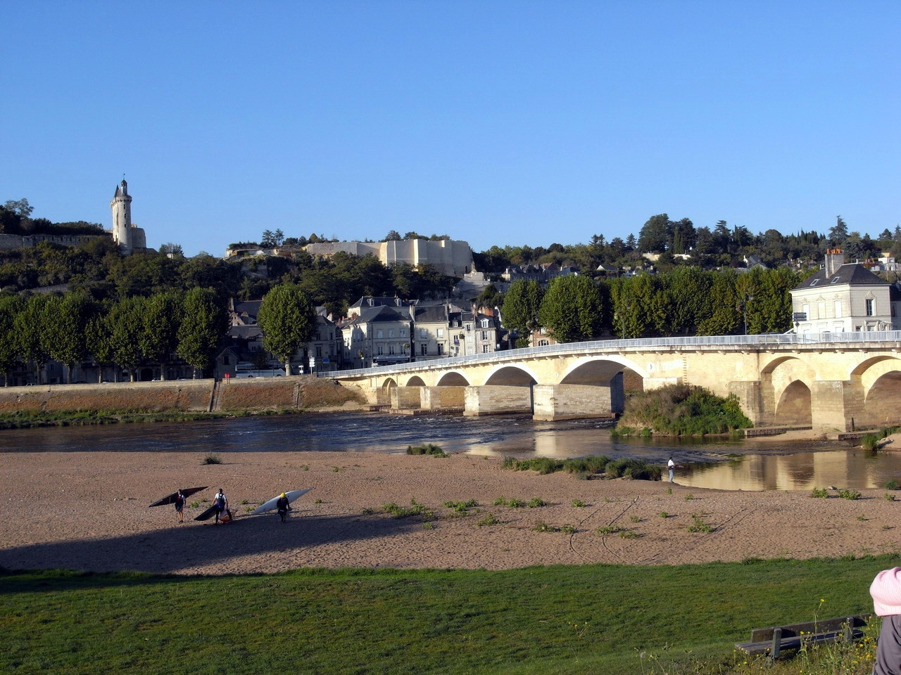 Мост в Шиноне, Франция. Фото 3 – фотографии Франции