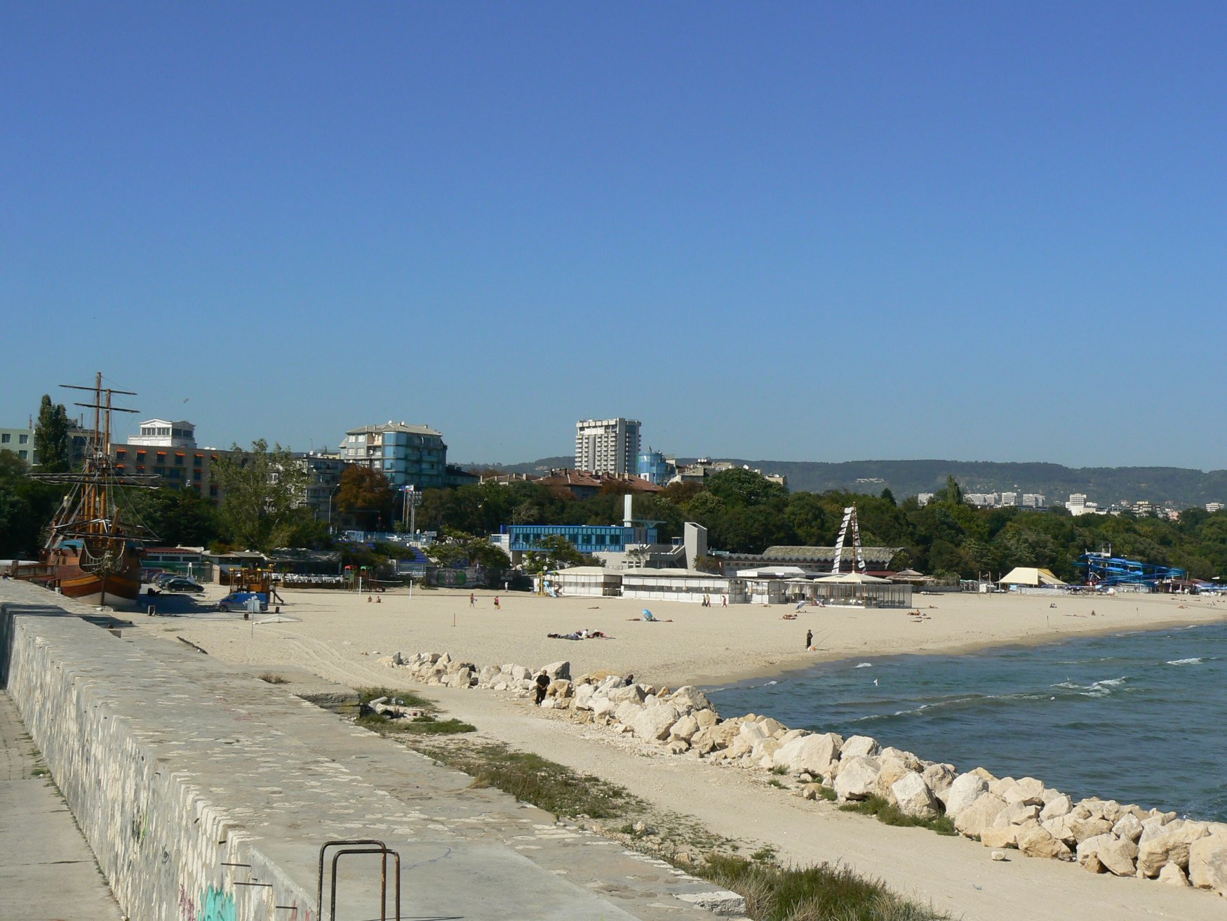 Пляж в Варне, Болгария. Фото 4 – фотографии Болгарии