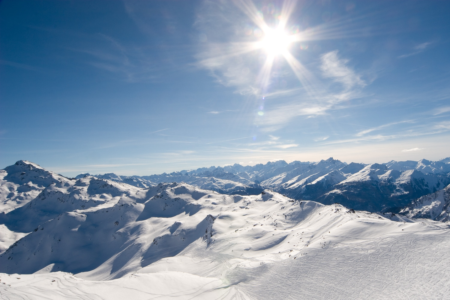 Горы в Ле-Менюире, Франция. Фото 3 – фотографии Франции