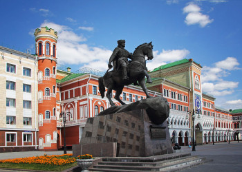 Площадь Оболенского-Ноготкова в Йошкар-Оле. Фото 6 – фотографии России