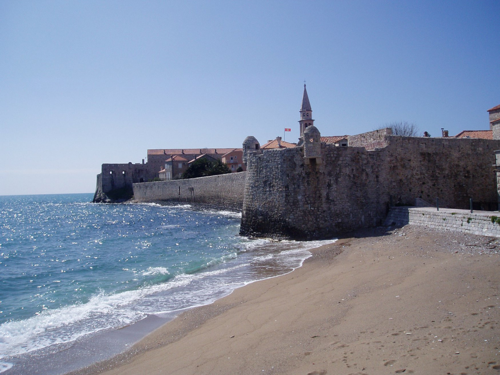 Крепость в Будва, Черногория – фотографии Черногории