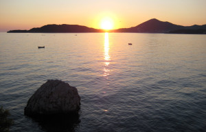 Закат в Пржно, Черногория. Фото 1 – фотографии Черногории