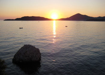 Закат в Пржно, Черногория. Фото 1 – фотографии Черногории