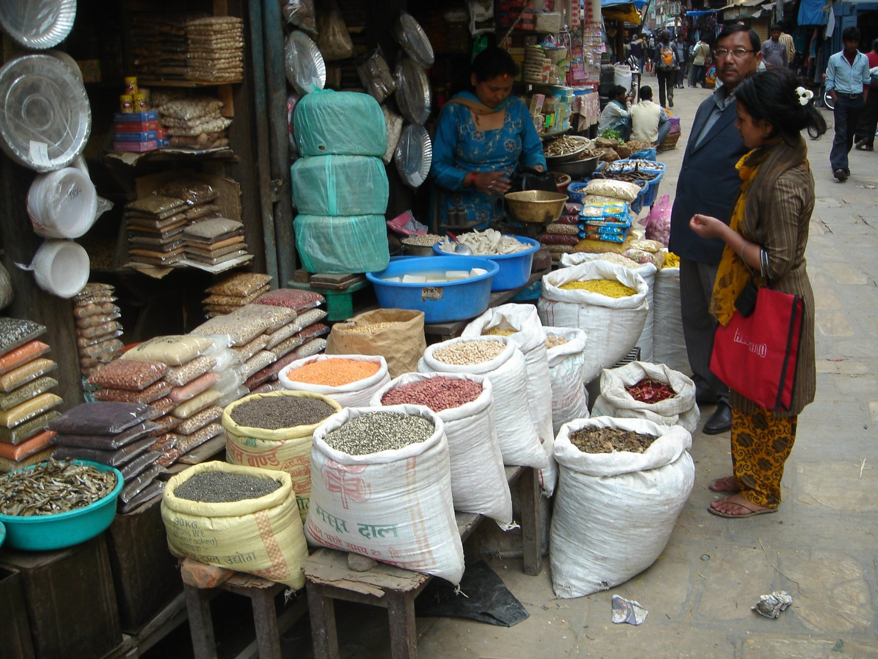 Местный рынок – фотографии Непала