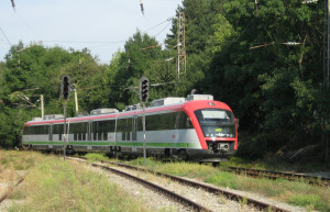 Поезд в Банкя, Болгария – фотографии Болгарии