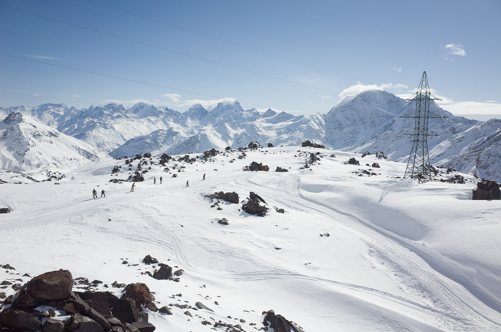Трассы Чегета, Россия – фотографии России