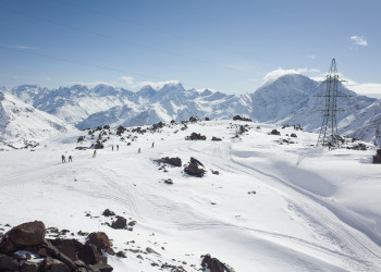 Трассы Чегета, Россия – фотографии России