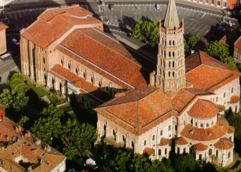 Панорамный вид в Тулузе, Франция – фотографии Франции