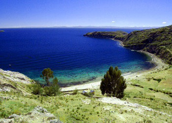 Озеро Титикака чем то похоже на Байкал на этом фото – фотографии Перу