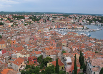 Панорамный вид в Ровинь, Хорватия. Фото 3 – фотографии Хорватии