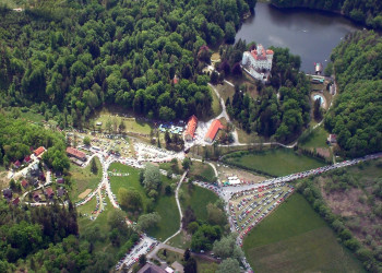 Замок Тракошчан (Trakošćan), Вараждин, Центральная Хорватия – фотографии Хорватии