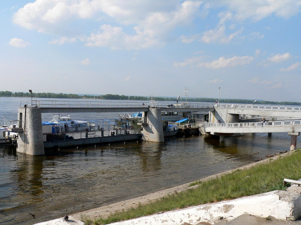 Пристань в Самаре, Россия – фотографии России