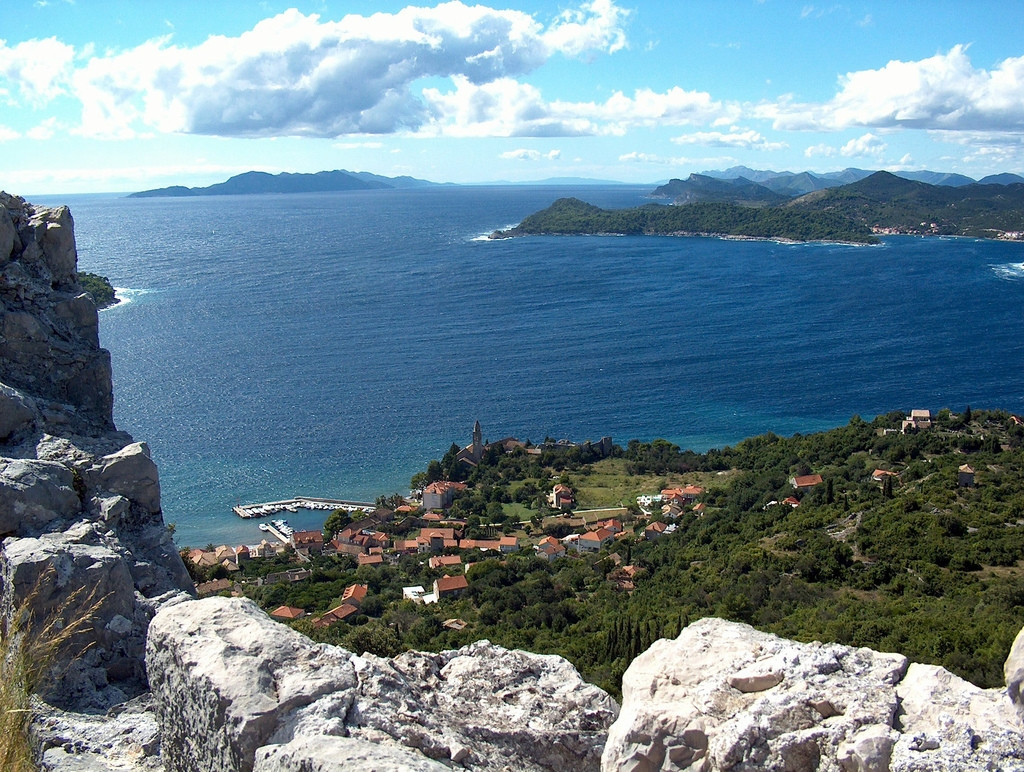 Панорамный вид на острове Лопуд, Хорватия. Фото 11 – фотографии Хорватии
