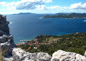 Панорамный вид на острове Лопуд, Хорватия. Фото 11 – фотографии Хорватии