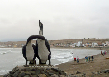 Птичья статуя – фотографии Перу