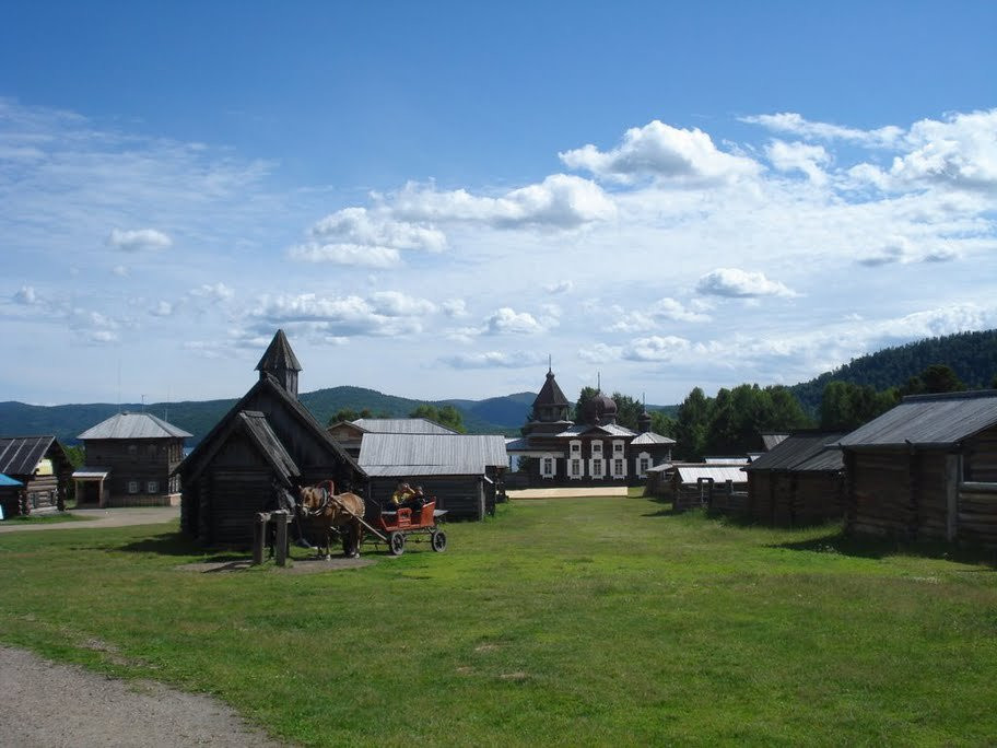 Этнографический музей" Тальцы," Россия – фотографии России