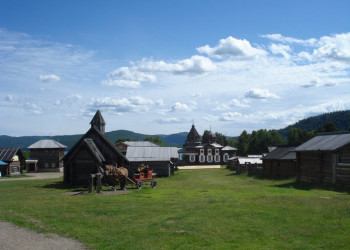 Этнографический музей" Тальцы," Россия – фотографии России