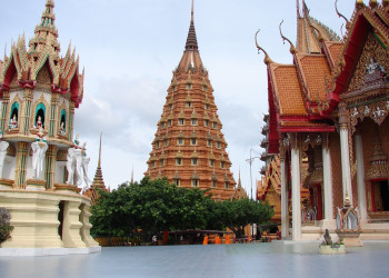 Храм в Канчанабури, Тайланд – фотографии Таиланда